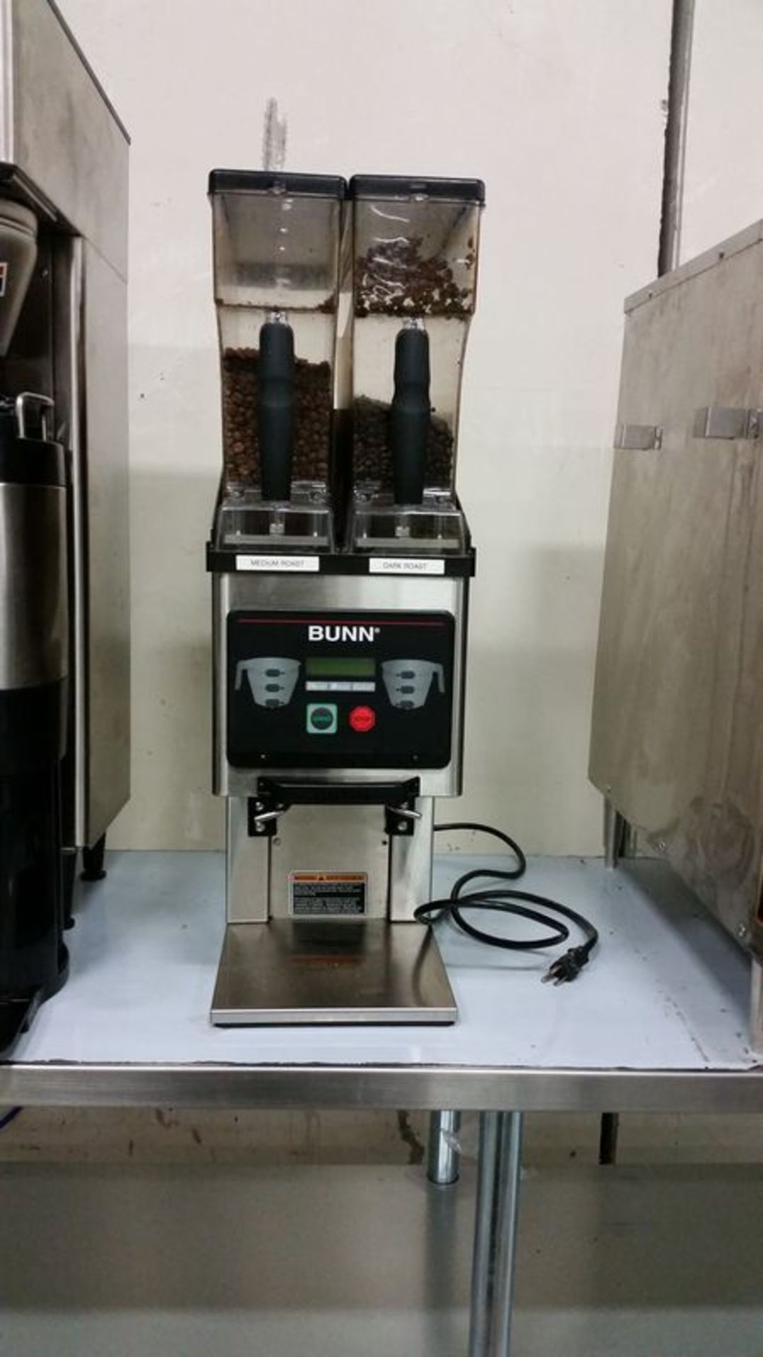 Bunn coffee grinder - New in 2013