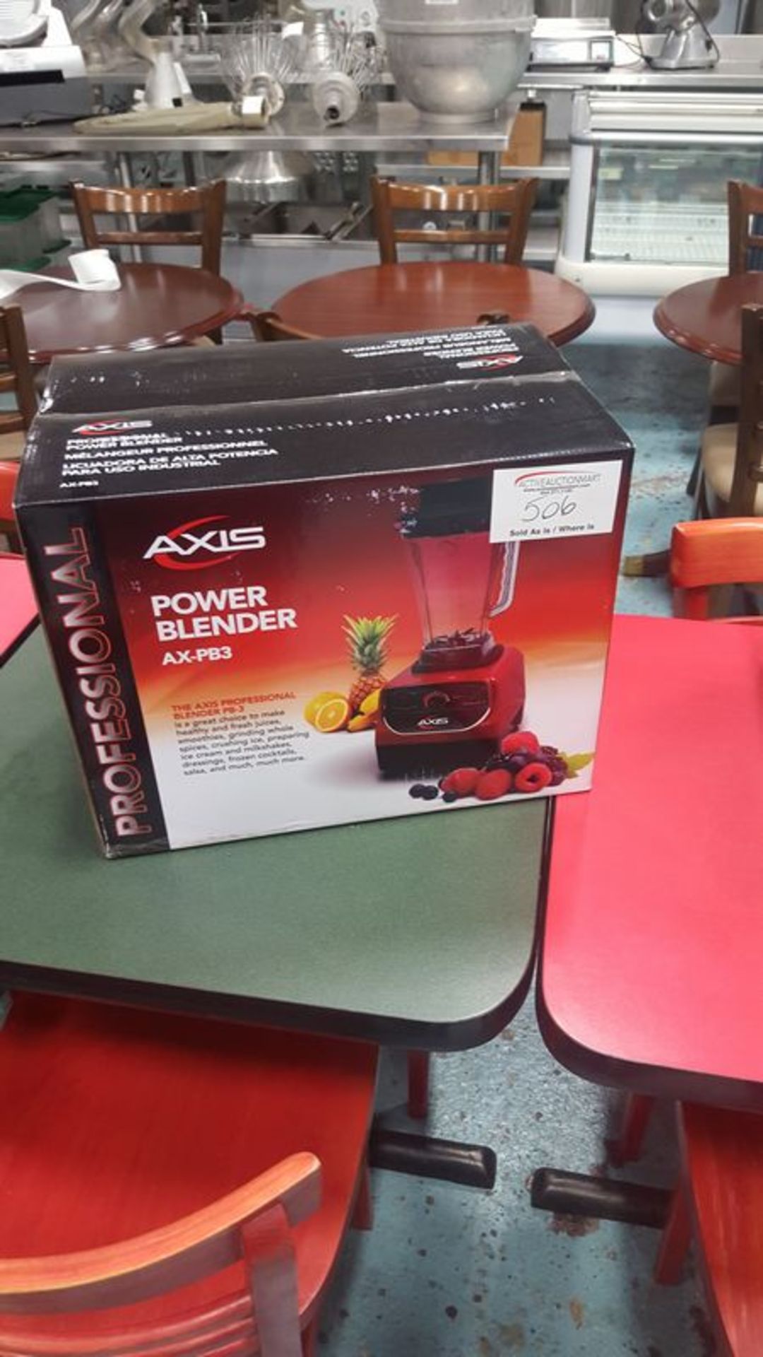 Unused Axis Professional Power Blender,  Variable Speeds, 64 oz. / 2 Litre Jug