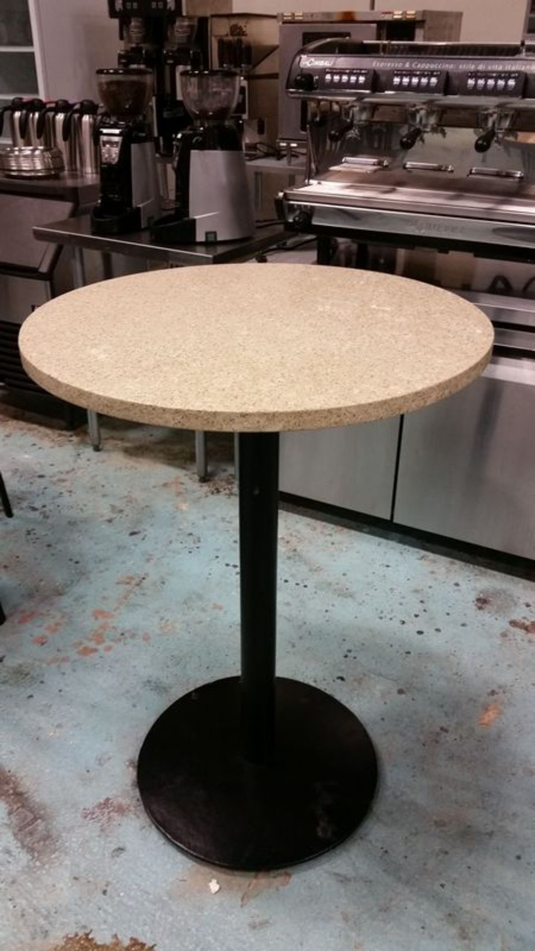 2  -  30" round bar height granite tables - price per table times 2
