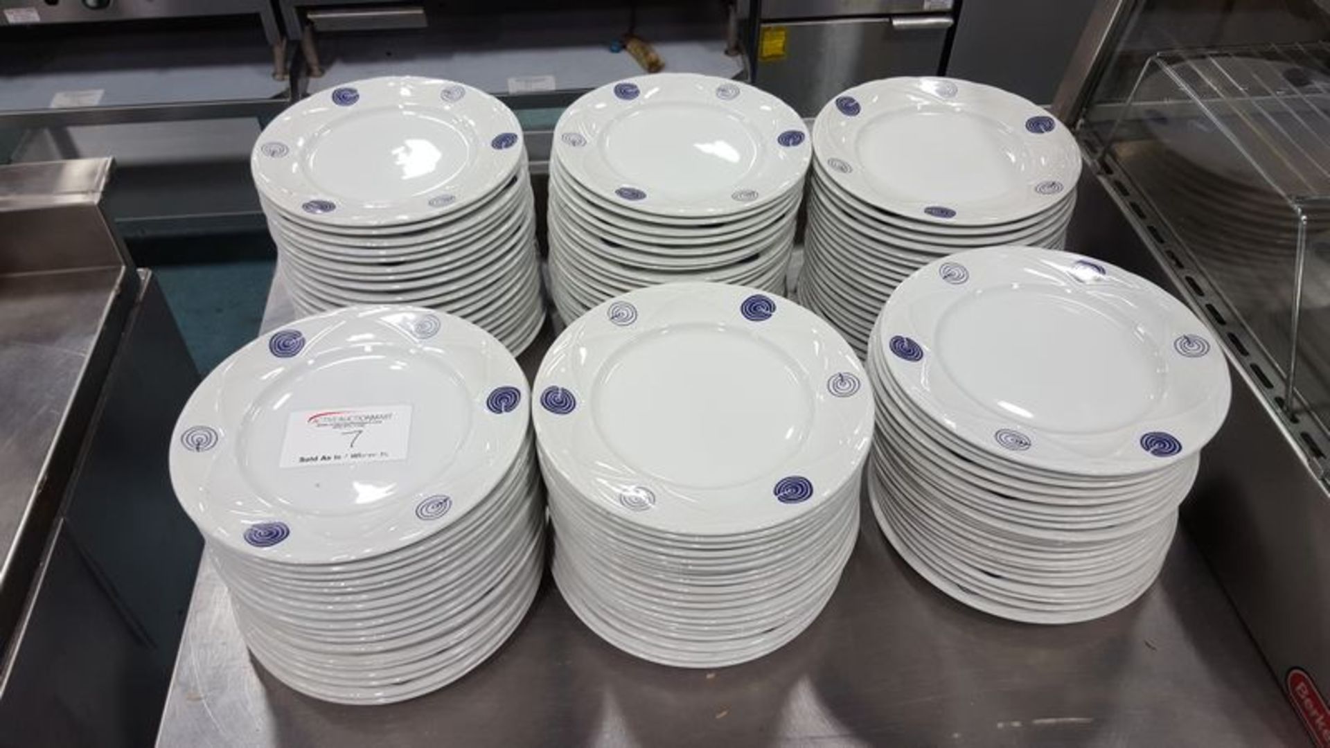 120 each - 10.5 inch new plates in original boxes