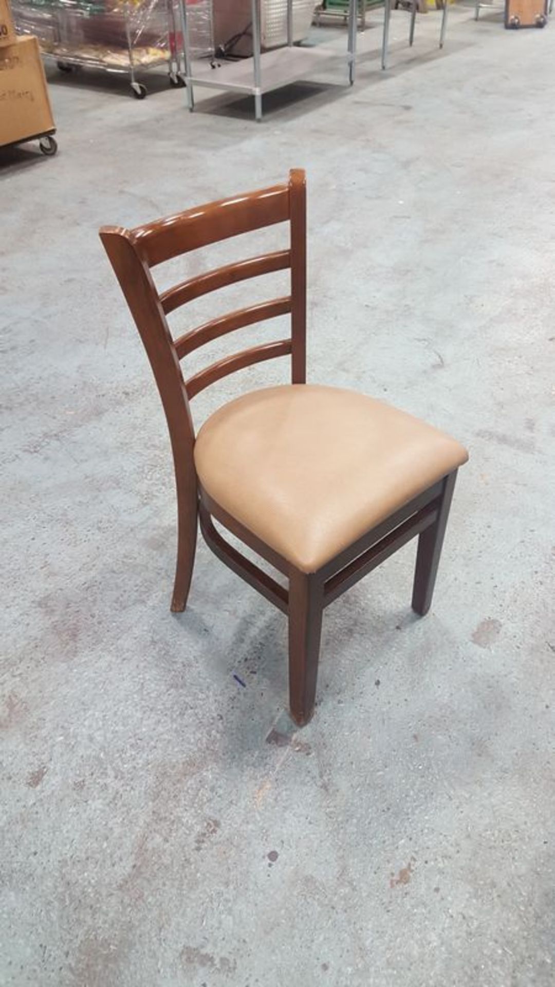 12 padded Bentwood Chairs = Price per chair times 12