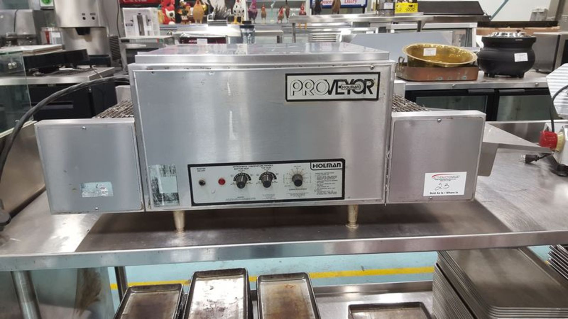 Holman Provair Chain drive oven with 18" chain