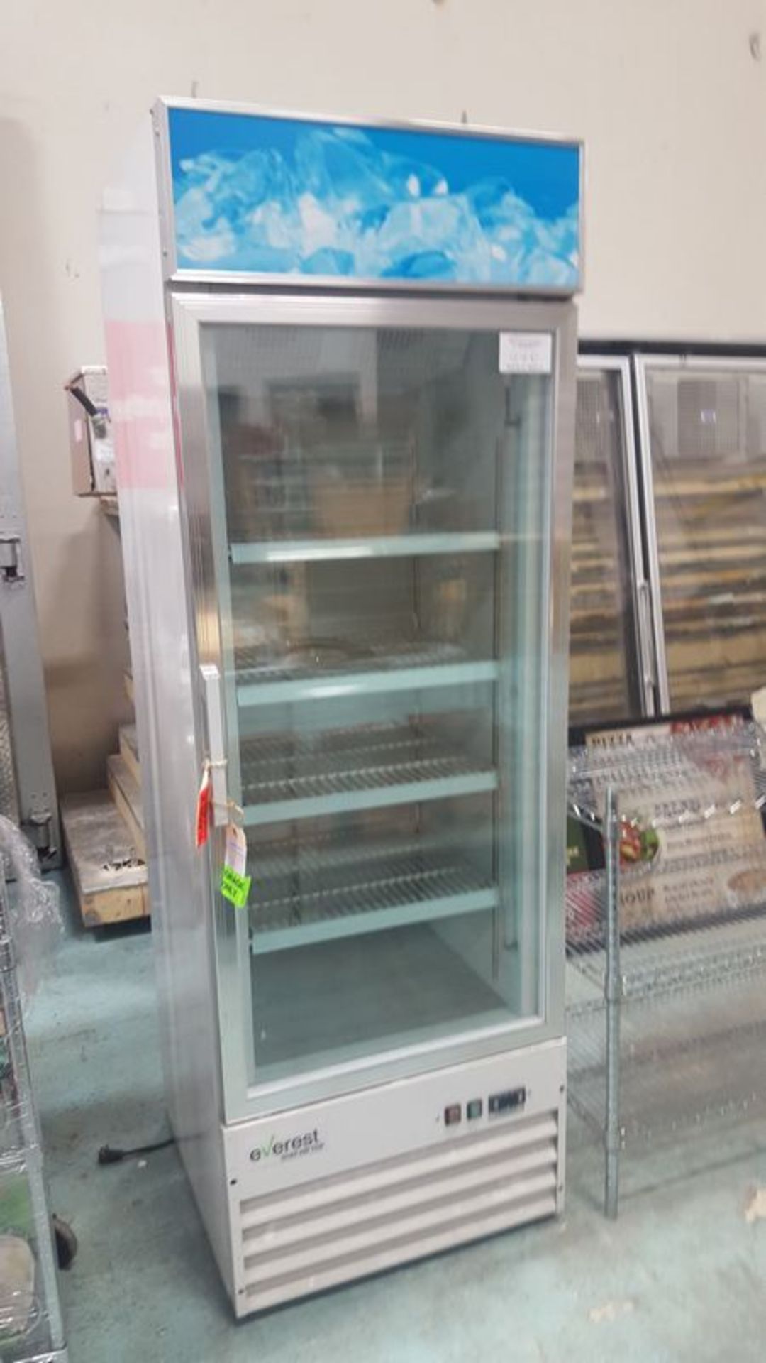 Everest Single door Display freezer - New Price $2195.00