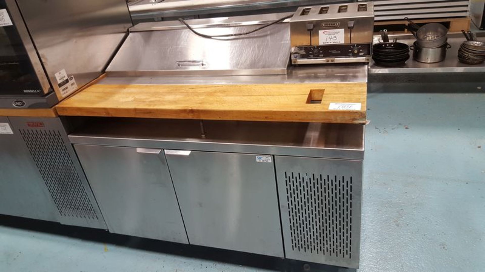 MKE 4 ft. Refrigerated Prep table