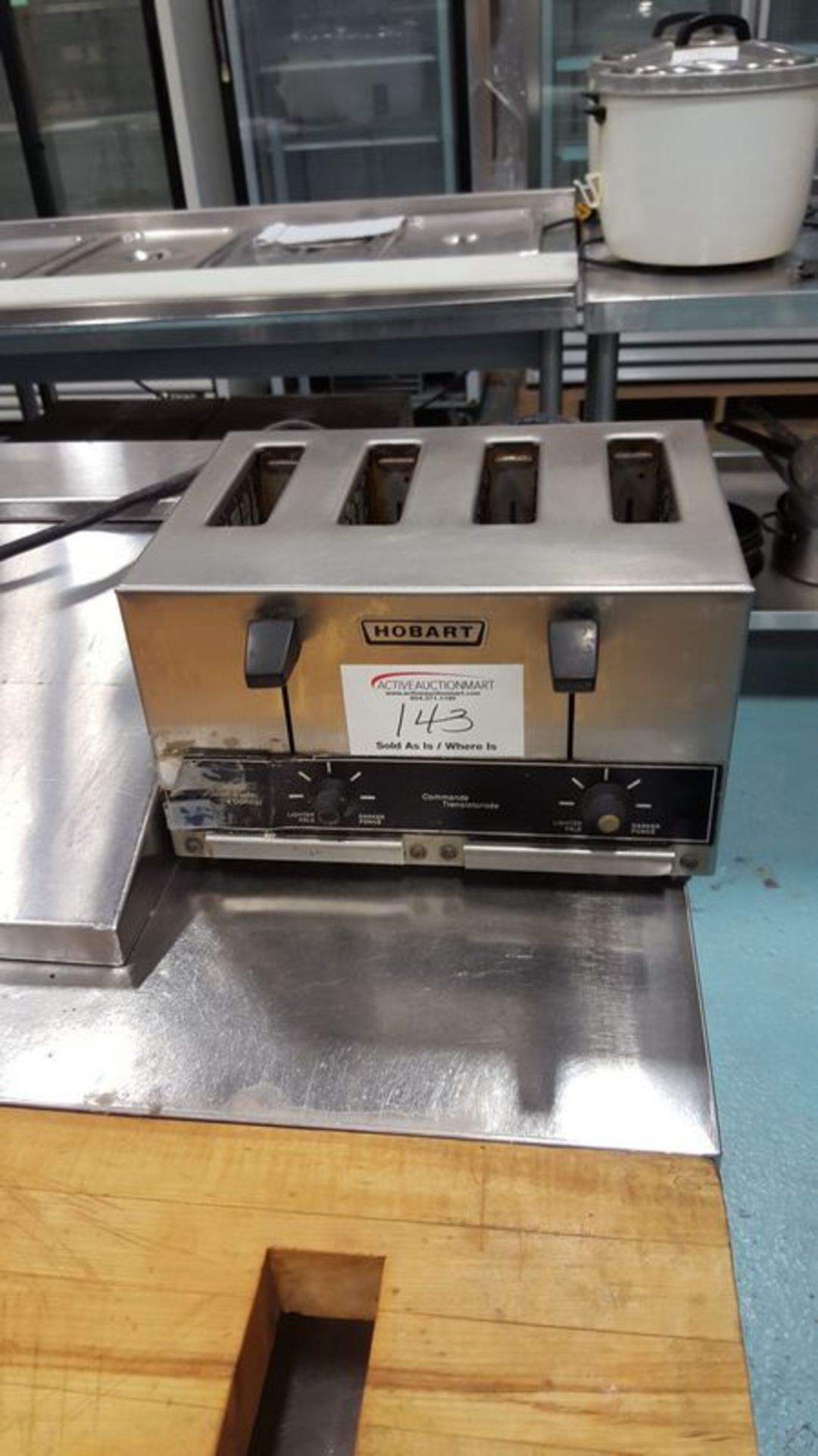 Hobart 4 Slice electric toaster