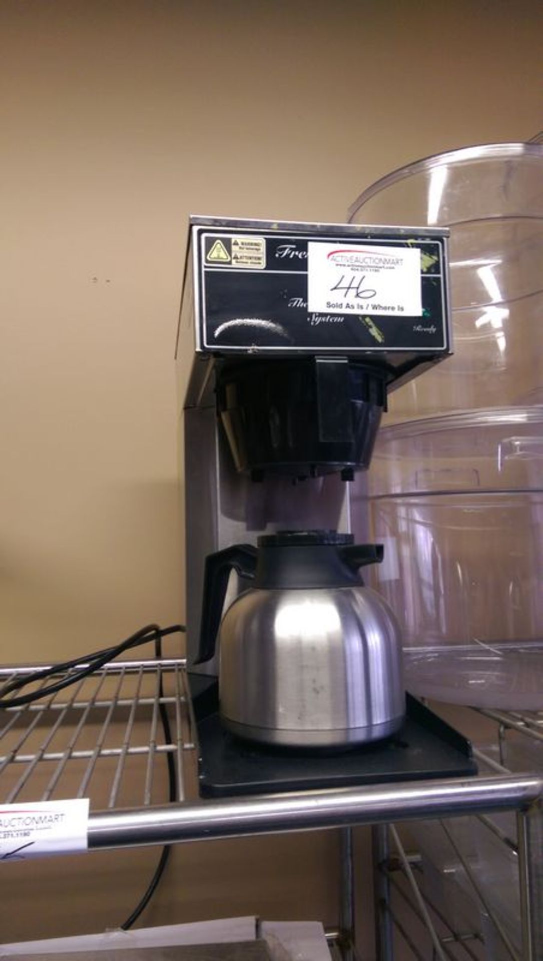 Coffee Brewer with Thermos