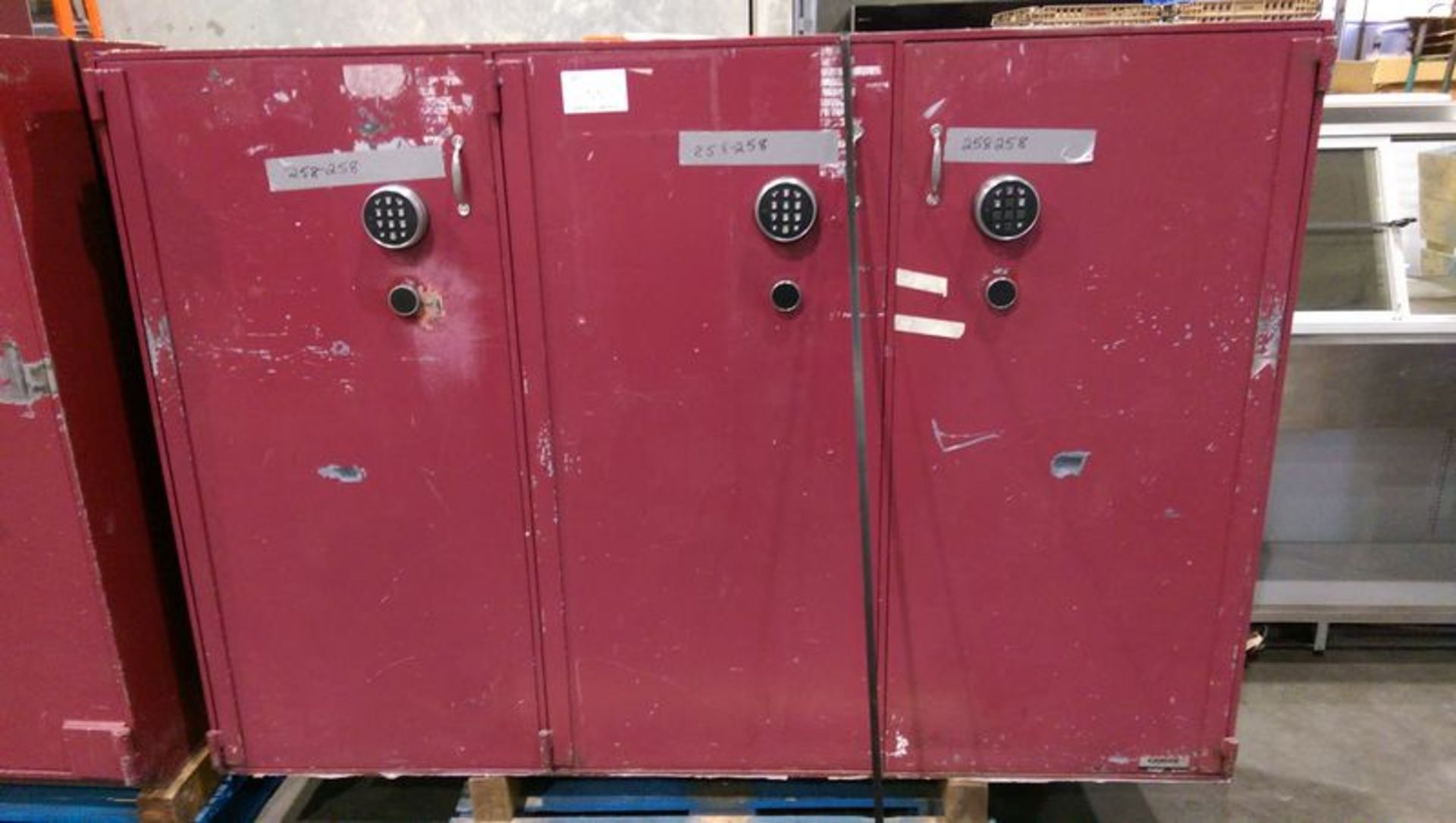 3 Door Electronic Safe with Combination