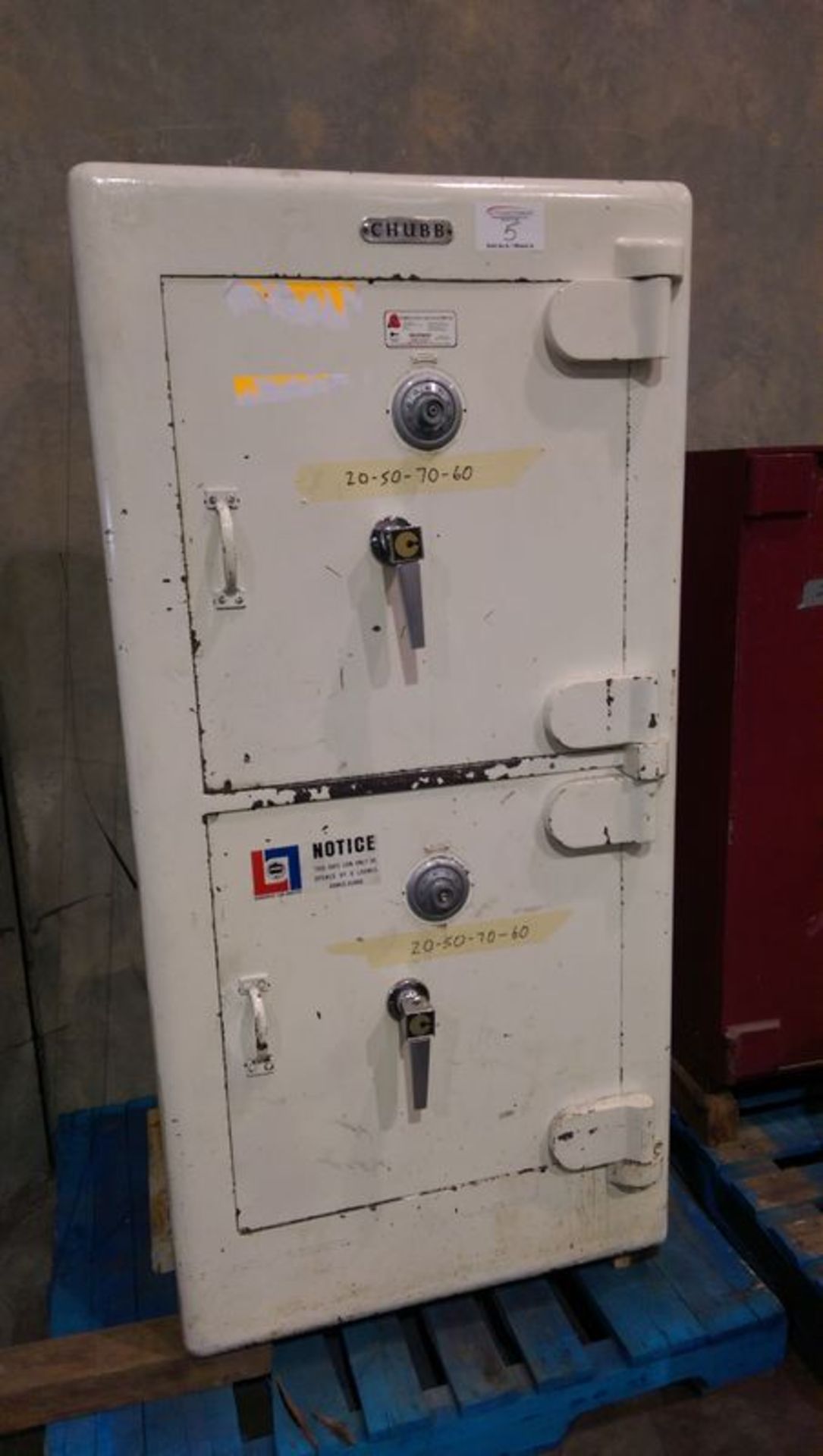 Large 2 Door Chubb Safe