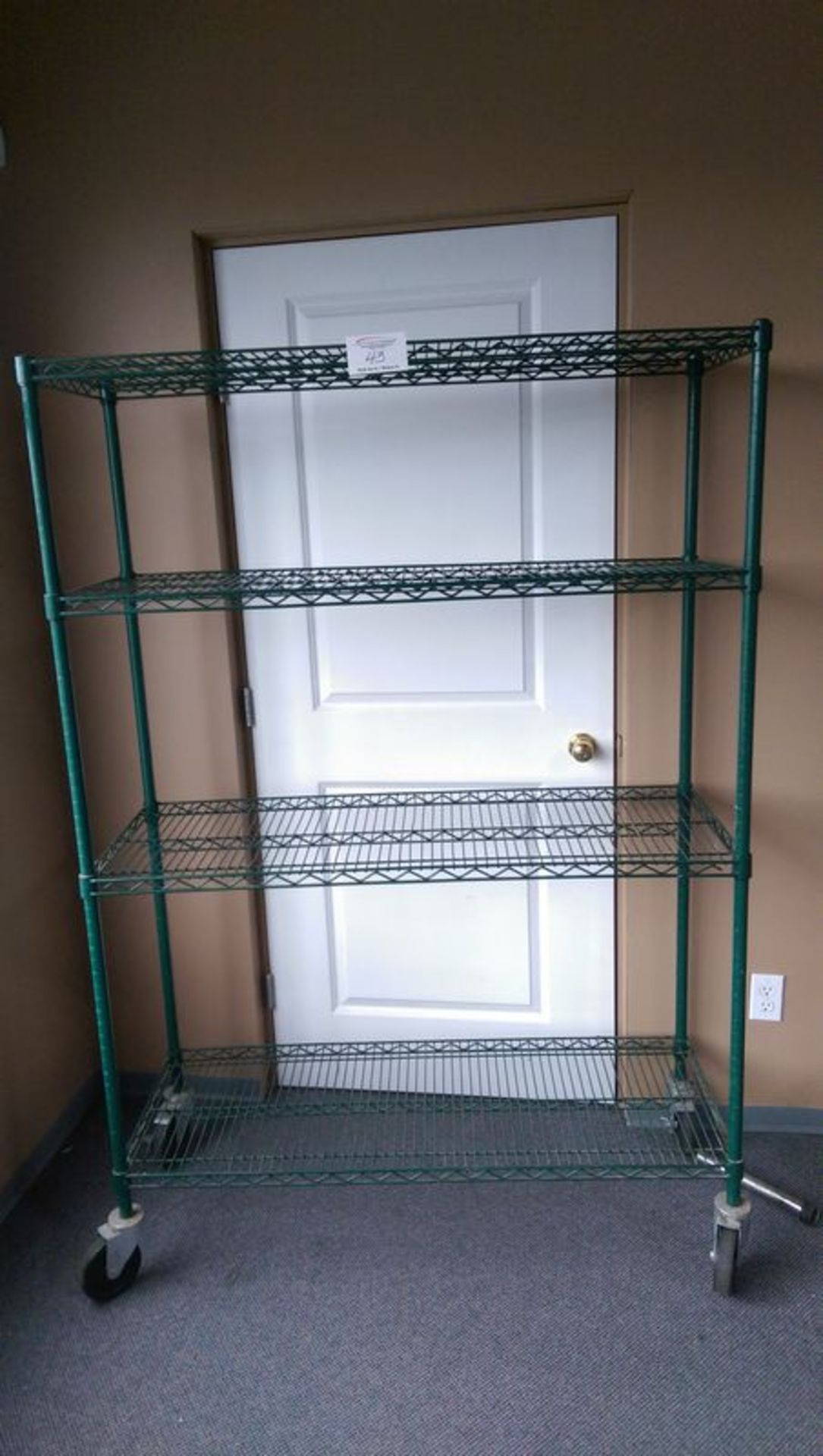 18 x 48" 4 Tier Powder Coated Metro Rack