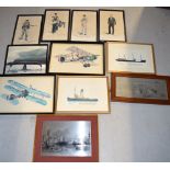 A small quantity of prints to include various images of the 'Seventh Duke of Edinburgh's own Gurkha