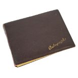 A remarkable autograph book consigned by the daughter of O.V.