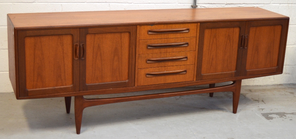 A retro G-plan teak sideboard,