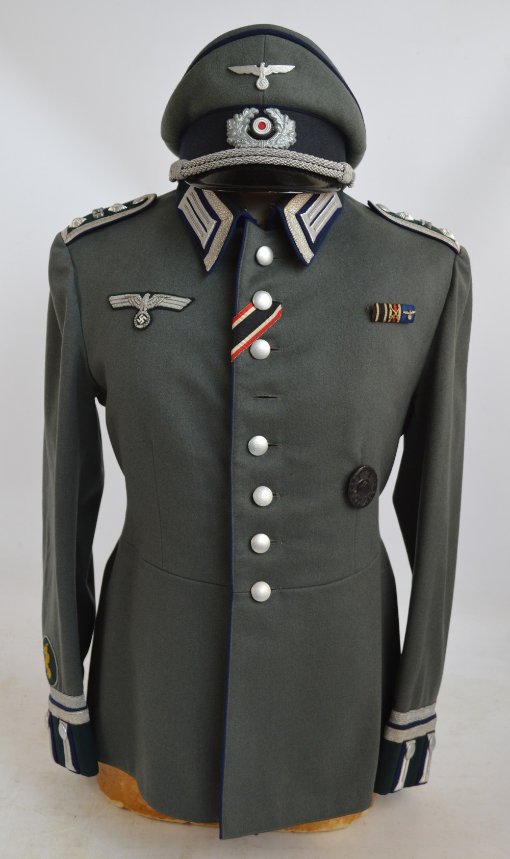 A period German Third Reich medical "Untersartz" (Dr Qualified NCO) from Sanitats Kompanie 23 tunic