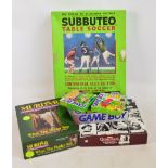 A small quantity of toys including a boxed Subbuteo Table Soccer Club Edition,