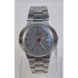 OMEGA; a stainless steel cased "Dynamic" automatic gentleman's wristwatch,