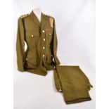 A City Ltd Royal Engineers khaki jacket and trousers.