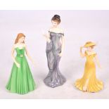 Three Royal Doulton figures; HN2824 "Harmony", HN5348 "Scorpio",