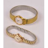 RICHARD; an 18ct yellow gold cased lady's wristwatch,