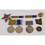 A Queen's South Africa Medal with bars for Cape Colony, Paardeberg and Driefonteine,