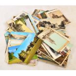 POSTCARDS; large mixture of early to modern cards in a box, much UK scenes (approx 850).