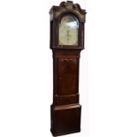 An early 19th century George Monks of Prescot eight day mahogany inlaid longcase clock,