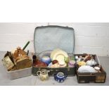 A collector's lot comprising ceramics to include dinner and teaware, Wedgwood Jasperware,