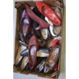 A quantity of vintage shoes to include Gabor, Calpier, Lilley & Skinner and various Italian shoes.