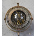 A Henry Browne and Son Ltd. of Barking and London sestral ship's compass no.1282/D/9/5.