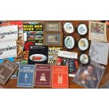 A quantity of history-related books, some relating to English social history,