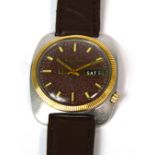 Bulova Accutron; late 1960s model 218 gentlemen's wristwatch,