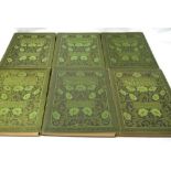 A set of six volumes of 'The Plays of Shakespeare' by Charles Knight with various notes,