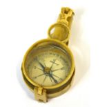 An early 20th century German folding compass.