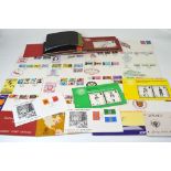 A small quantity of late 20th century First Day covers and stamps to include Jersey.