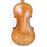 A full sized English violin by John Betts, with two-piece back,