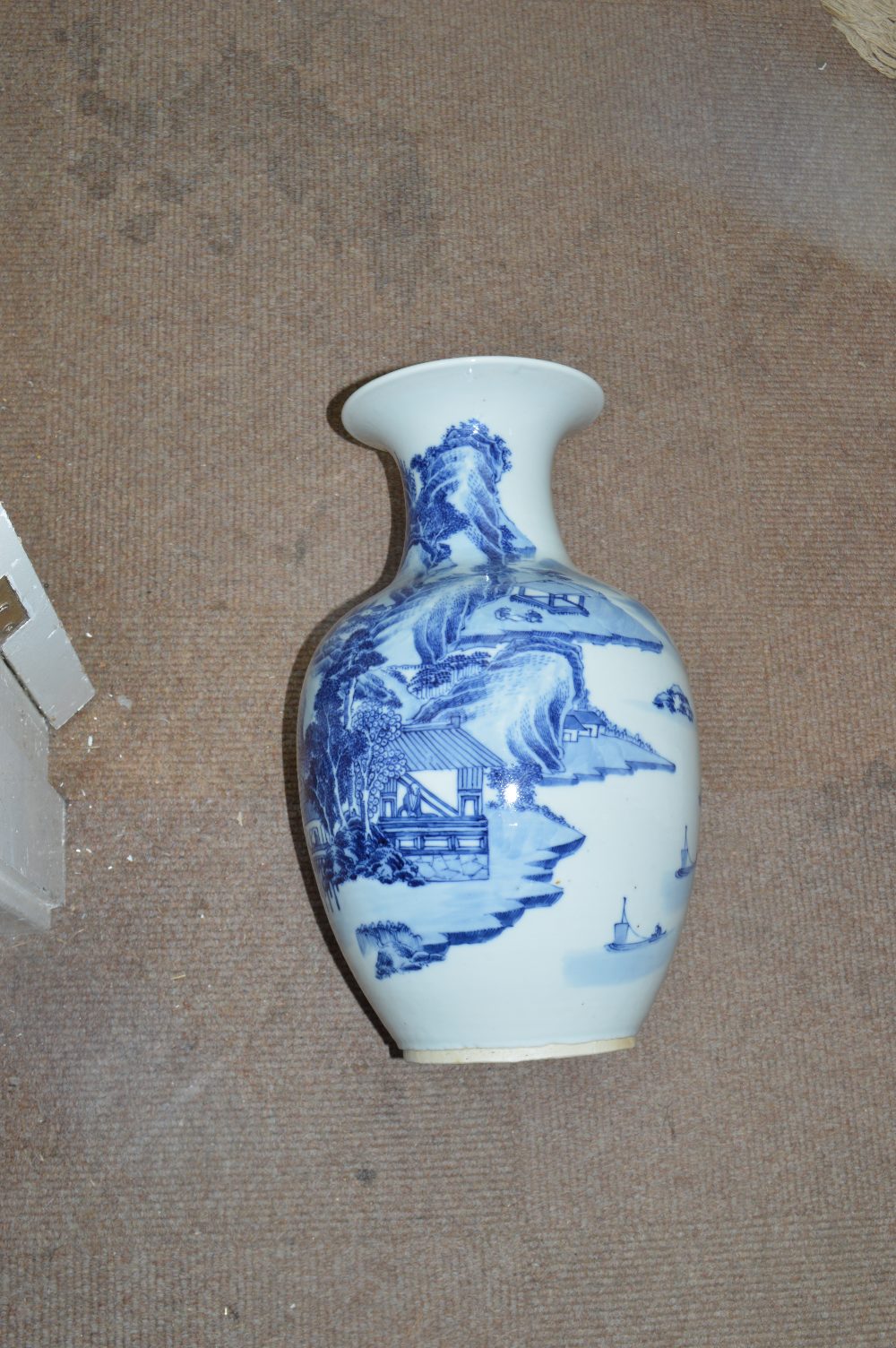 A large late 19th/early 20th century Chinese baluster vase with flared rim, - Image 13 of 13