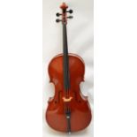 A modern English violoncello by Paul Nicholas Bryant, number 39, Hastings 1997,