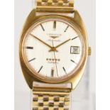 LONGINES; an Admiral automatic gentleman's wristwatch,