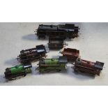 A small quantity of Hornby locomotives, tenders and carriages.