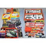 A quantity of Hornby 00 gauge to include, B.R. Express Freight train set, L.M.S.