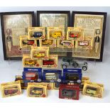 A quantity of boxed diecast vehicles to include Lledo Days Gone,