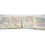 British Commonwealth stamps in two stock books,