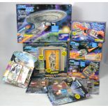 A quantity of Star Trek Next Generation limited edition figures by Playmates to include