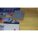 Three posters to include a 1955-56 Royal Air Force Flying Review poster,