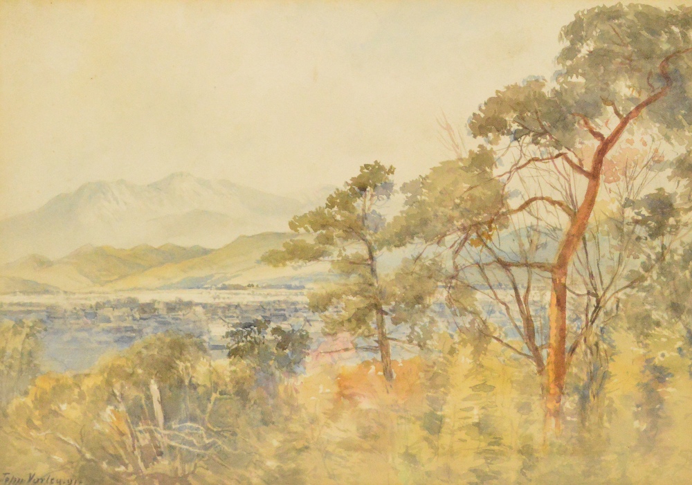 JOHN VARLEY (1850-1933); watercolour,