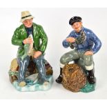 Two Royal Doulton figures; HN2317 "The Lobster Man" and HN2258 "A Good Catch" (2).