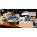 A very large collection of various toy diecast racing vehicles to include predominantly Mini Champs,