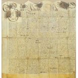 Two indentures; one relating to Mottram in Longdendale dated 1634, the second dated 1773,