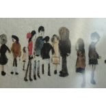 LAURENCE STEPHEN LOWRY (1887-1976); a signed limited edition print, "Group of Children",