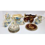 A quantity of mixed ceramics including Mason's Ironstone tableware in Regency pattern including