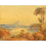 CHARLES RICHARDSON (1829-1908); watercolour "Loch Lomond", signed and inscribed, 15 x 20.